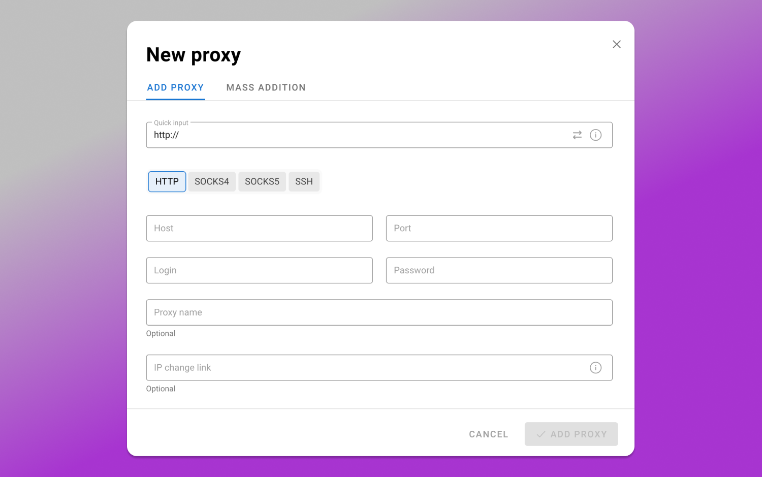 New proxy Dolphin Anty