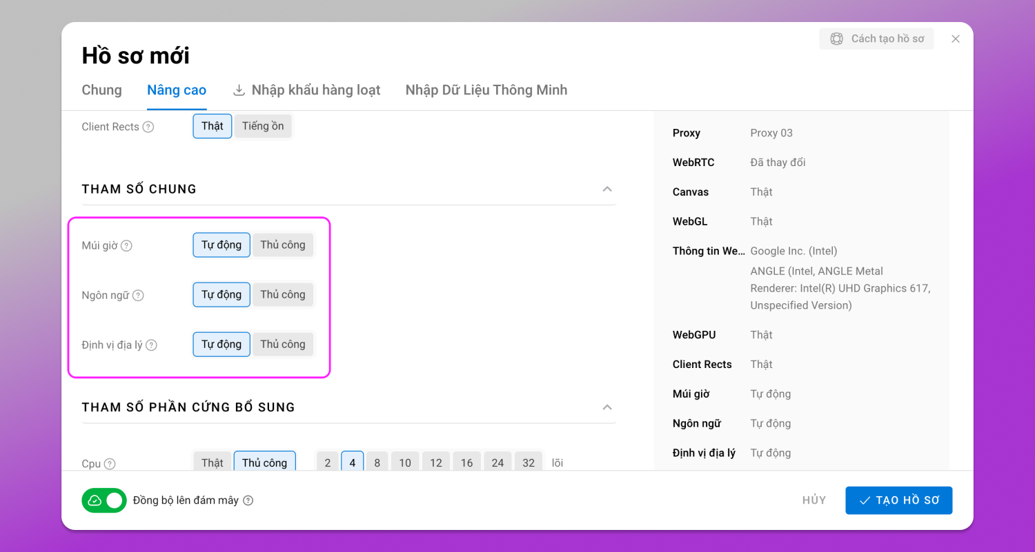 Proxy Sync Dolphin Anty