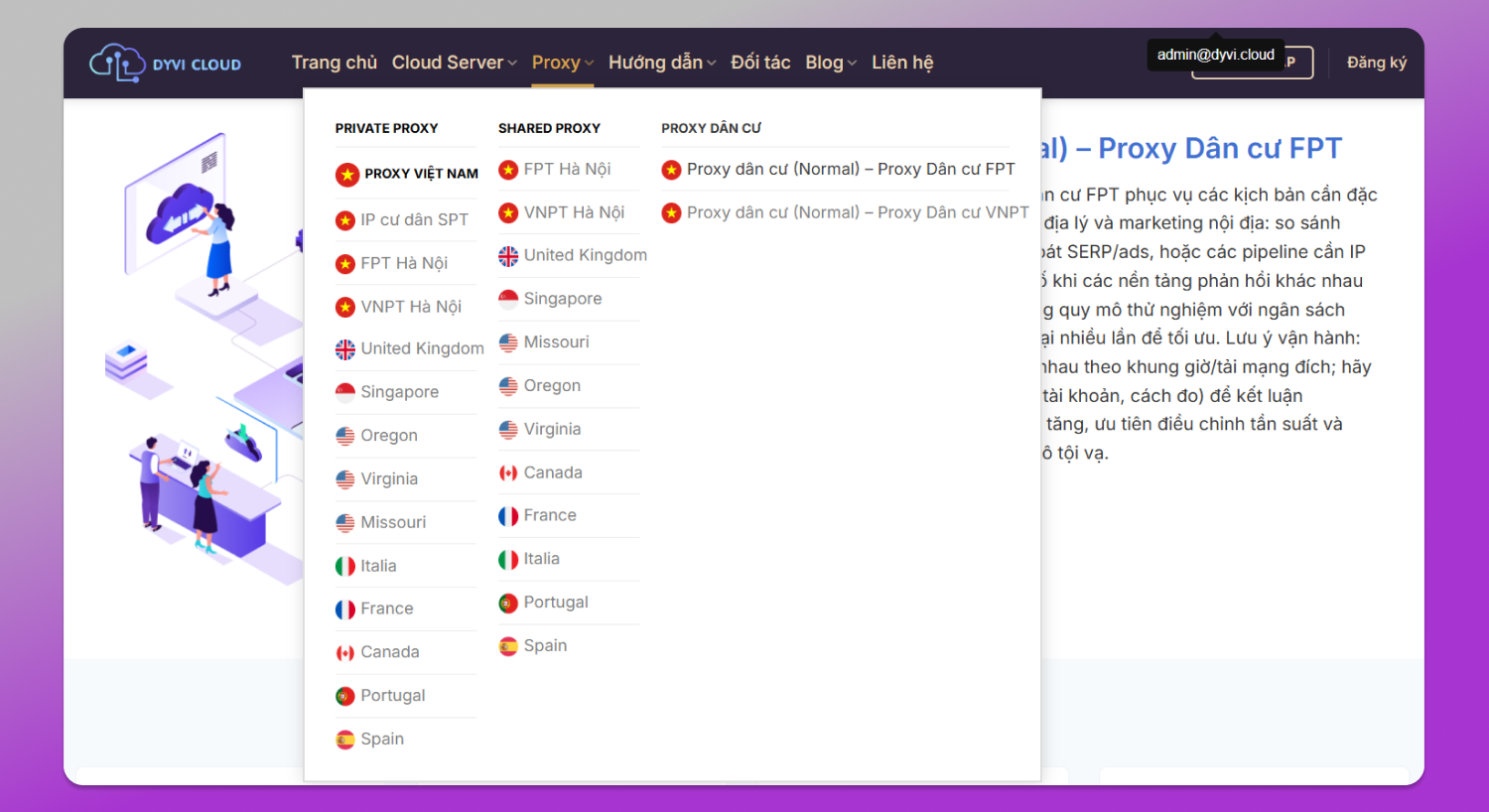 Dyvi Proxy Dolphin Anty