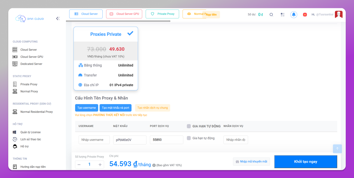 Dyvi Pricing Dolphin Anty
