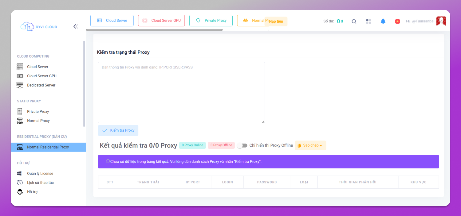 Dyvi Proxy Dolphin Anty