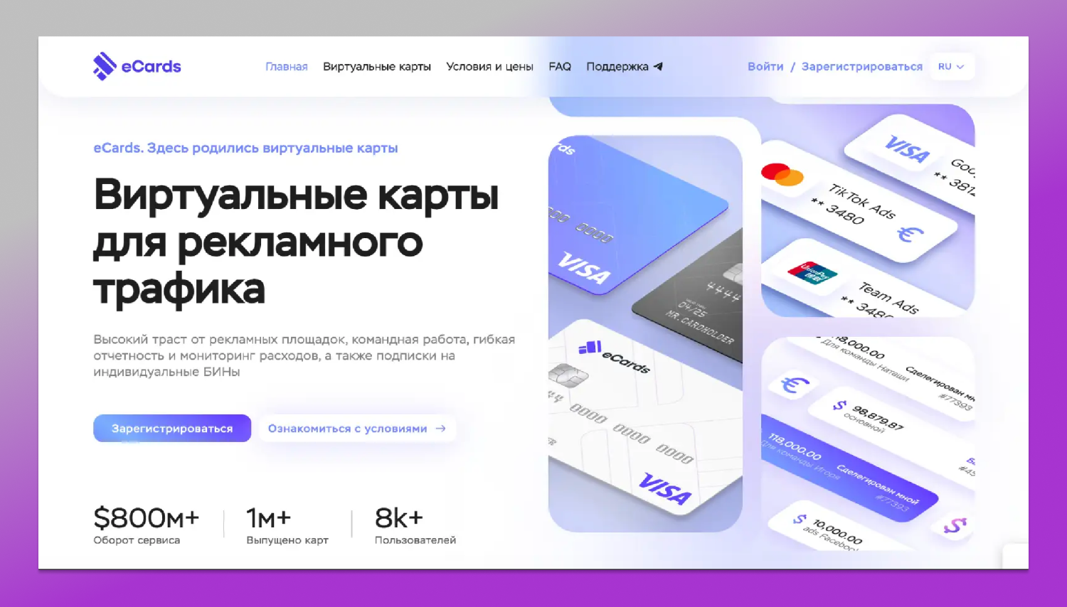 eCards Сайт Dolphin Anty